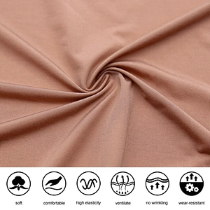 4-way stretch nylon spandex single jersey fabric